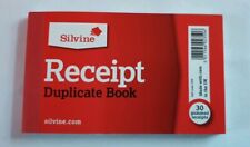Silvine 228 Small Cash Sales Receipt Duplicate Book with Carbon Sheets(63x105mm)