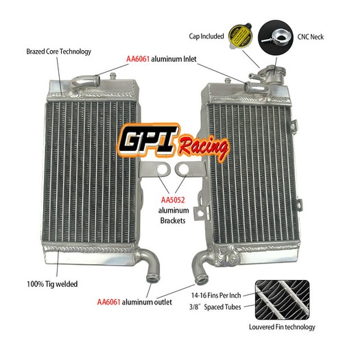 Aluminum radiator for - radiator,
