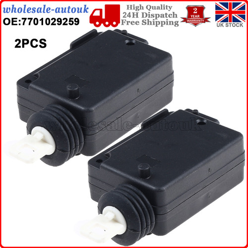2pcs central locking - locking, motor