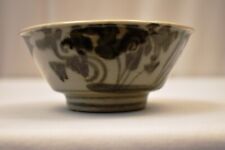Antique Chinese Ming Dynasty Blue & White Bowl Swatow Zhangzhou Ware Collect"199