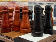 Vintage Chess Set Boxwood