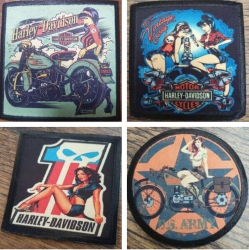 Harley davidson pinup - h-d,