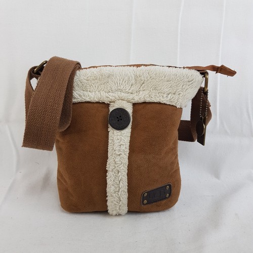 Ugg brown suede - across, body