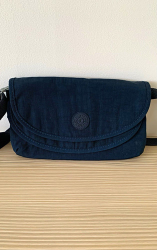Kipling navy nylon - nylon, crossbody