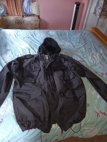 Sas black ripstock smock size - sas,