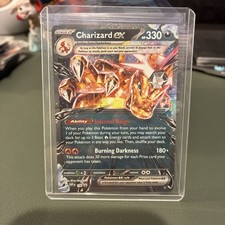 Charizard EX SVP196 Black Star Promo Holo Shiny Pokémon TCG Card Standard Size N
