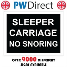 Sign sleeper carriage - sign,