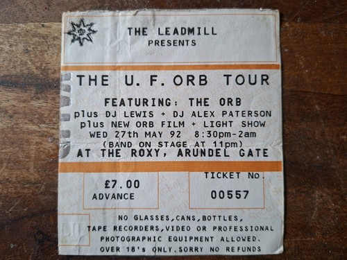 The orb tour - the, tour,