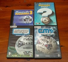 Bundle of Championship Manager PC games - 3, 03/04, 4, Quiz - UK PAL