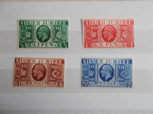 1935 silver jubilee - jubilee, set