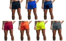 Mens Swimming Swim Shorts Plain Lined Board Trunks Beach Summer Adults Swimwear