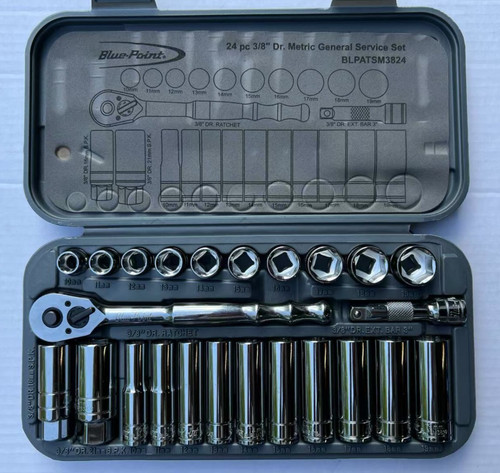 Blue point 24pc socket - point,