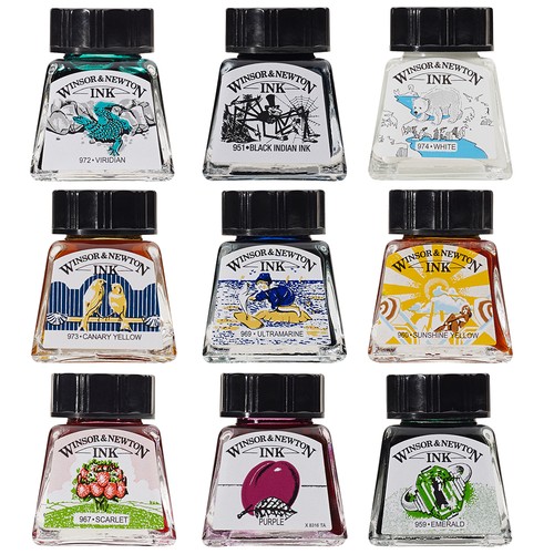 Winsor newton drawing ink - winsor,