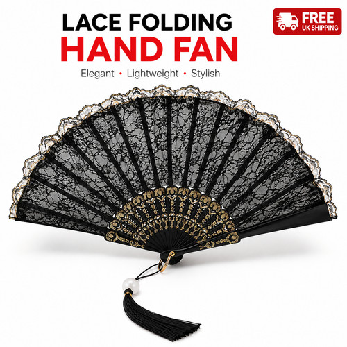 Portable spanish folding fan - portable,