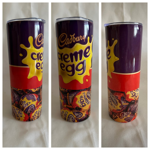 Creme egg tumbler 20oz - creme,