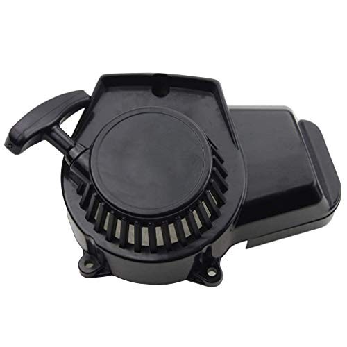Motorcycle pull starter black - pull,