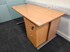 Used Office Desk Lockable 3 Drawer Pedestal. FAST UK DELIVERY ?