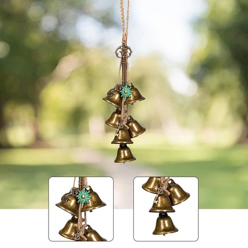 Witch bells hanging decor - witch,
