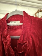 TERRY MACEY JACKET CRUSHED VELVET 