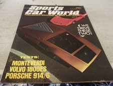 Aug 1972 SPORTS CAR WORLD