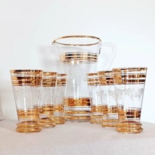 Vintage mcm 1950s Gold