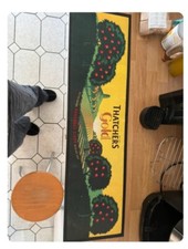 Thatchers gold beer mat from pub