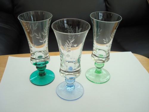 Small vintage glasses 50ml - 3,