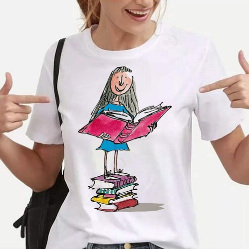 Book day matilda kids tshirt - book,