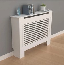Radiator Cover Modern MDF Wood Grill Shelf Cabinet House Heater Cover