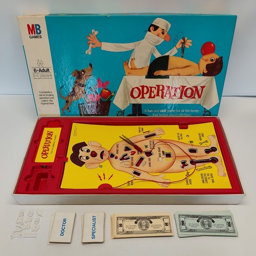 Vintage operation games - mb,