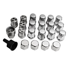 Triumph TR6 Wheel Nuts Silver