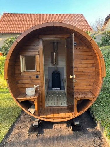 Barrel sauna garden - barrel,