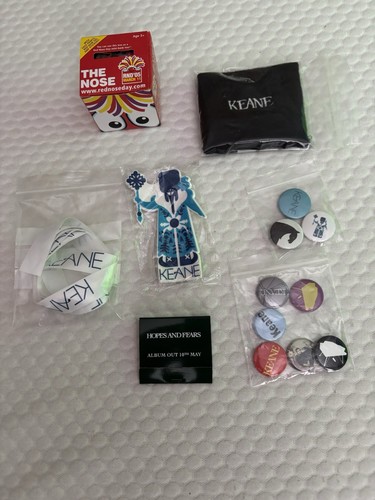 Keane band pin - keane, badges