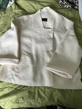 Oska Ivory 100% Wool  Oversize