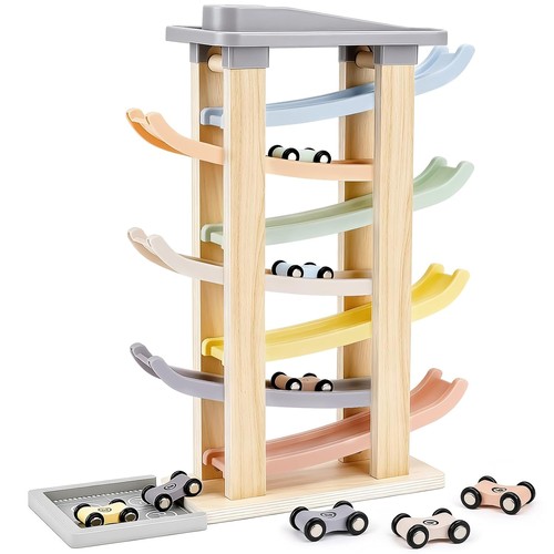Joyreal wooden car - joyreal, ramp