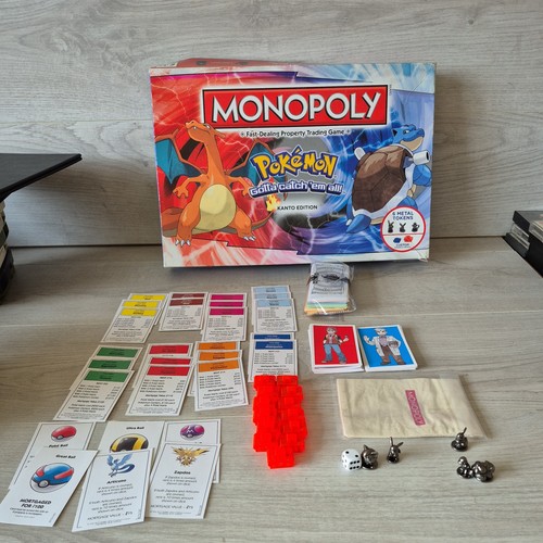 Hasbro pokemon monopoly kanto - hasbro,