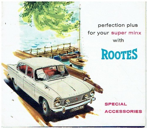 Hillman super minx 1961 - hillman,