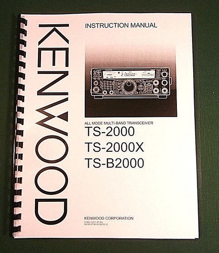 Kenwood 2000 instruction - kenwood,