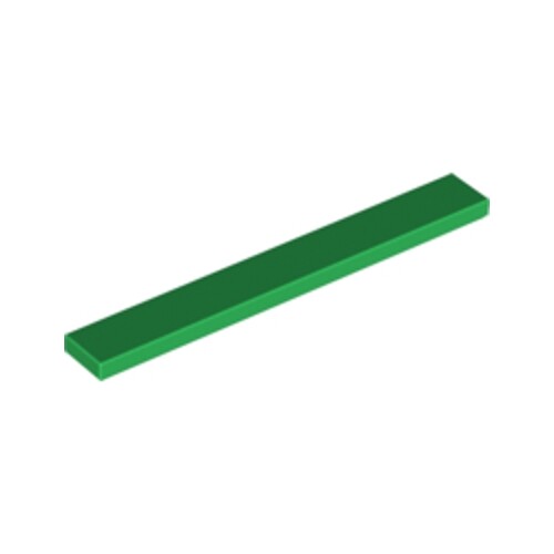 Lego bricks 10x - dark, green