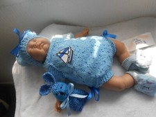 Hand knitted Blue *Sailing