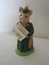THE LADY PIG  English Country Folk  Beswick ECF 8 Hand Made Figurine