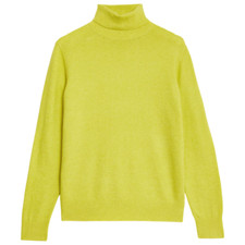 Ladies M&S Air Yarn Roll Neck