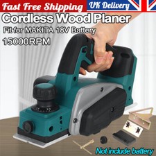 15000RPM 18V Brushless Cordless Planer 82mm (Body Only) For Makita Battery LXT