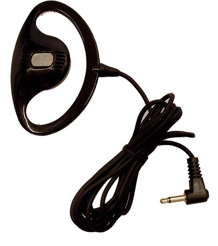 Police style earpiece low - police,