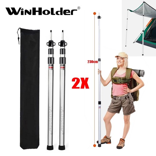 230cm tent poles - 2x,