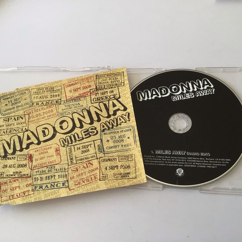 Madonna miles away - miles, cd