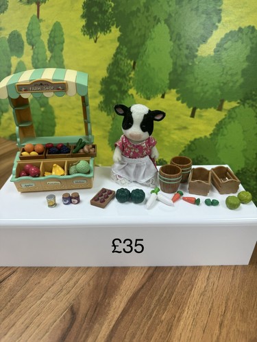 Sylvanian families farm shop - families,