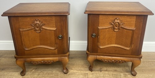 Pair bedside tables - pair, of