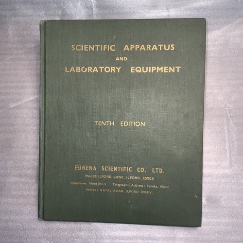 Eureka scientific apparatus - eureka,