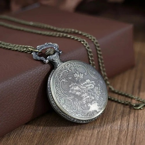 Vintage quartz silver pocket - vintage,